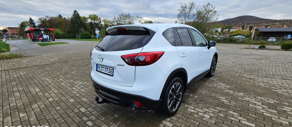 Mazda CX-5 cena 59800 przebieg: 136852, rok produkcji 2017 z Wąchock małe 154